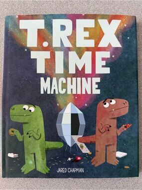 T.Rex Time Machine Kids Book - Colorful